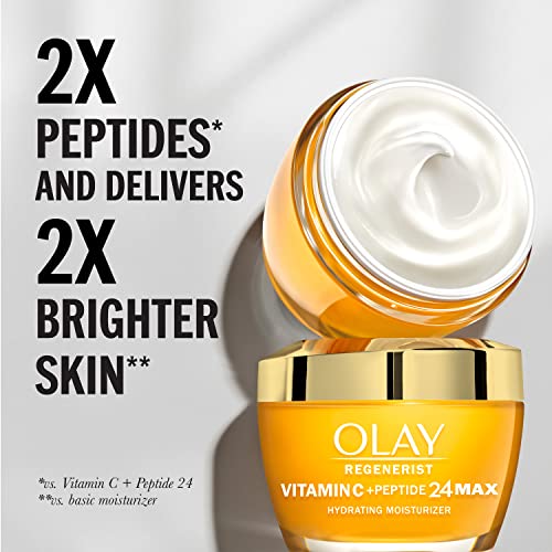 Olay Vitamin C MAX Face Moisturizer - Brightening & Hydrating Cream - Image 2