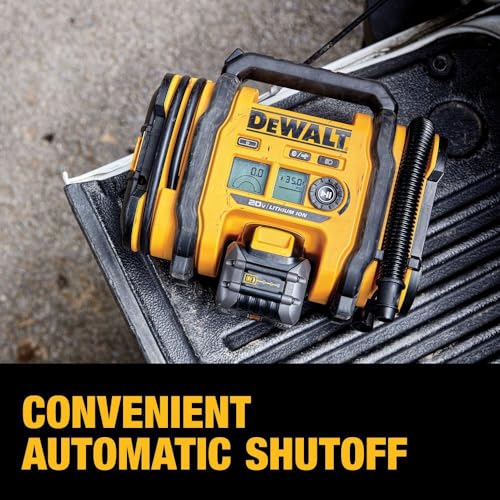 DEWALT 20V MAX Compact Portable Tire Inflator - Bare Tool - Image 7