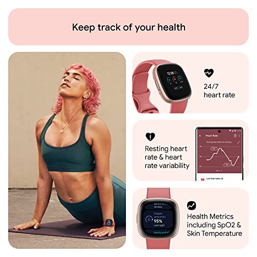 Fitbit Versa 4: Fitness Smartwatch with Track-It-All Features - Image 4