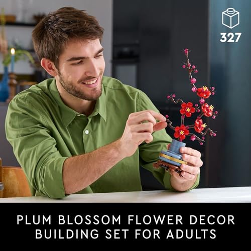 LEGO Botanicals Plum Blossom Building Set for Adults - Image 2