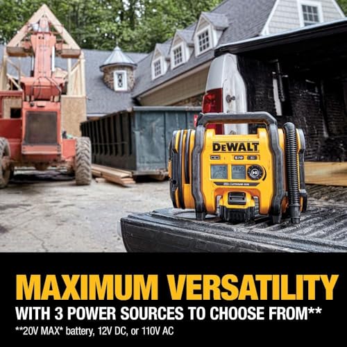 DEWALT 20V MAX Compact Portable Tire Inflator - Bare Tool - Image 8