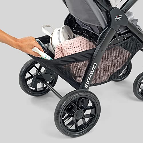 Chicco Bravo LE Trio Travel System: Stroller & Car Seat Combo - Image 14