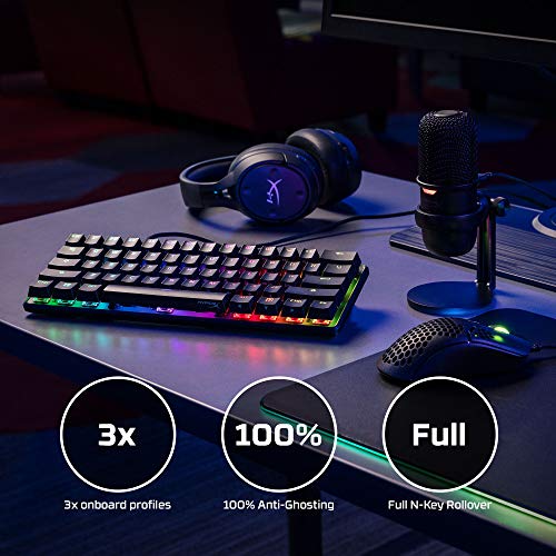 HyperX Alloy Origins 60 - Ultra-Compact RGB Gaming Keyboard - Image 6