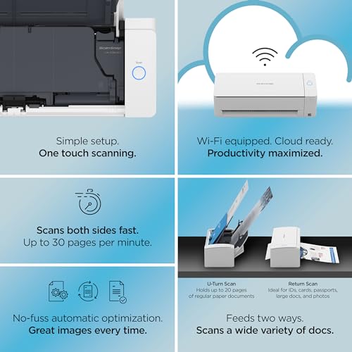 ScanSnap iX1300 Compact Wireless Document Scanner - Image 3