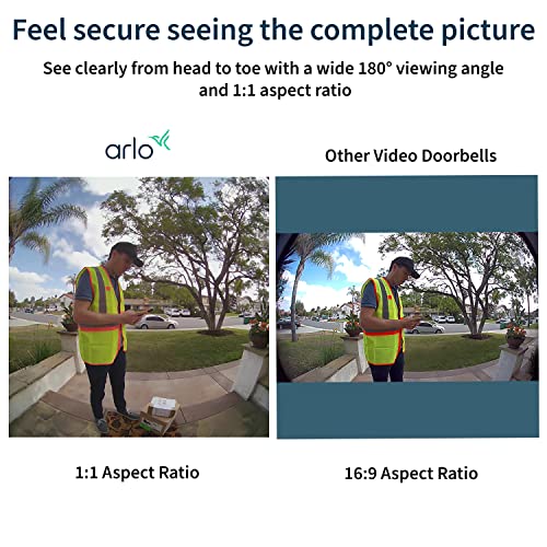 Arlo Essential Wired Video Doorbell - Night Vision & 2-Way Audio - Image 6