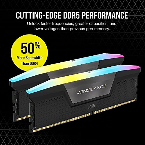 CORSAIR VENGEANCE RGB DDR5 RAM 32GB 6000MHz - Image 3