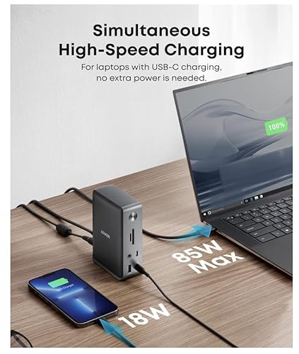 Anker 13-in-1 USB-C Laptop Docking Station - Image 5
