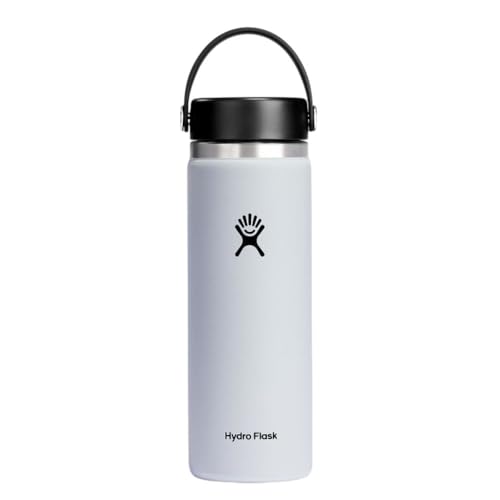 Hydro Flask Wide Flex Cap White 20 Oz