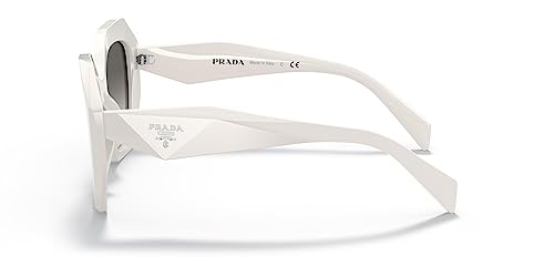 Prada PR 16WS Women's Sunglasses Talc/Grey Gradient 53 - Image 2