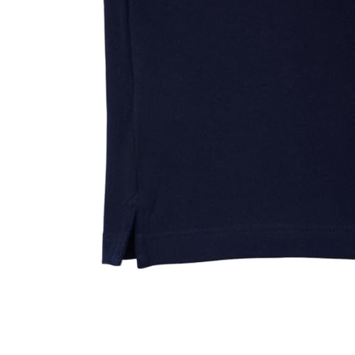 Lacoste Men's Slim Fit L12.12 Pique Polo - Navy Blue, X-Large - Image 7