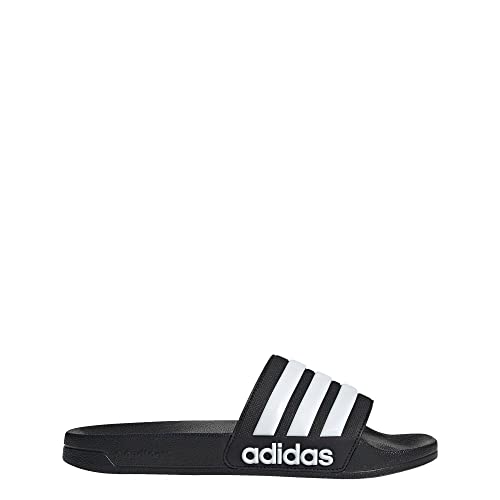 Adidas Adilette Shower Slides - Core Black/White