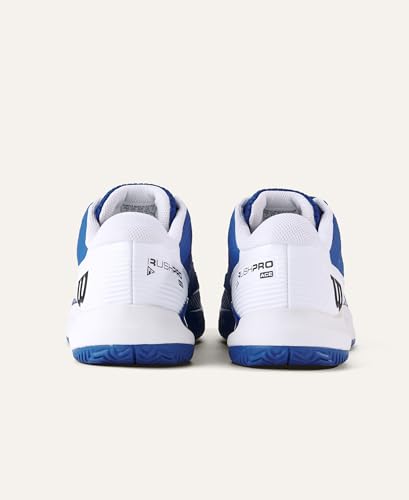 WILSON Men's Rush Pro Ace Pickler Shoe - Deja Vu Blue/White/Black, Size 9 - Image 11