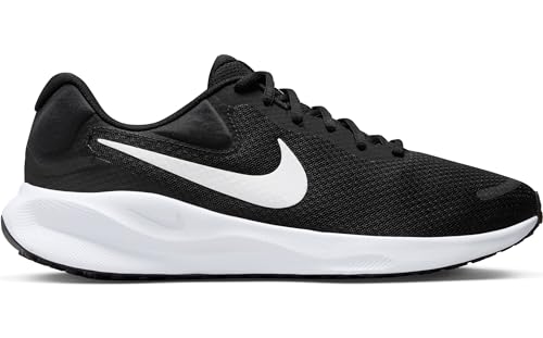 NIKE Men's Black and White Sneaker, Size 11 - Image 8