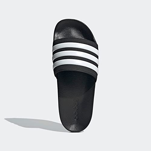 Adidas Adilette Shower Slides - Core Black/White - Image 3