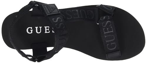 Guess Women's AVIN Wedge Sandal - Black, Size 6 - Image 3