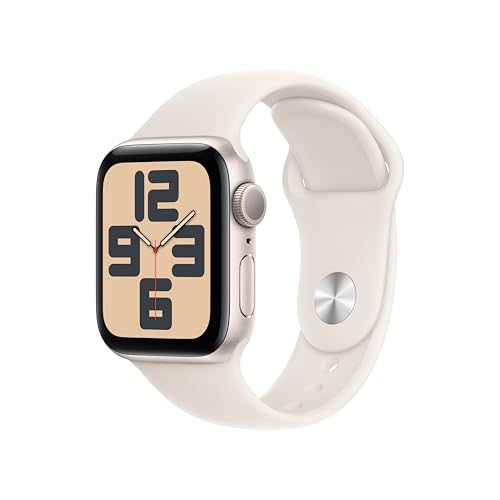 Apple Watch SE (GPS, 40mm) - Starlight Aluminum Case & Sport Band