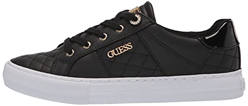 Guess Women's Loven Sneaker in Black, Size 8.5 - Image 8