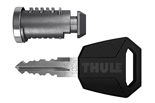 Thule One-Key System 6 Pack - Silver/Black - Image 3