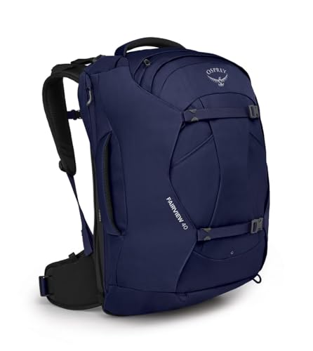 Osprey Fairview 40L Women's Travel Backpack, Winter Night Blue