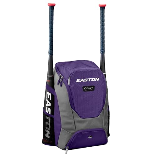 Easton DUGOUT Backpack Equipment Bag - Purple