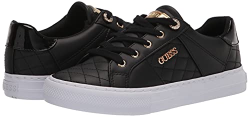Guess Women's Loven Sneaker in Black, Size 8.5 - Image 7