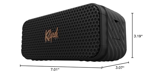Klipsch Nashville Portable Bluetooth Speaker with 24-Hour Playtime & 360° Audio - Image 8