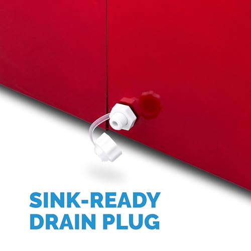 Newair Bullet Ice Machine - 28 lbs/Day Portable Ice Maker in Red - Image 6