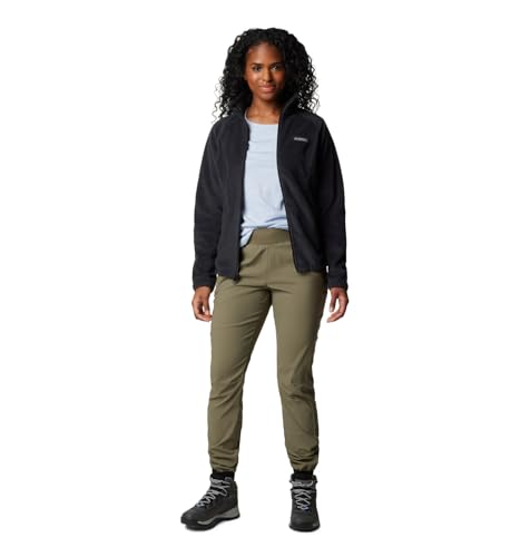 Columbia Women's Benton Springs Full Zip Fleece Jacket - Black (Medium) - Image 3