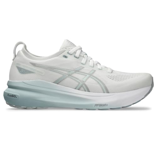 Asics Women's Gel-Kayano 31 Running Shoes - White/Dolphin Grey
