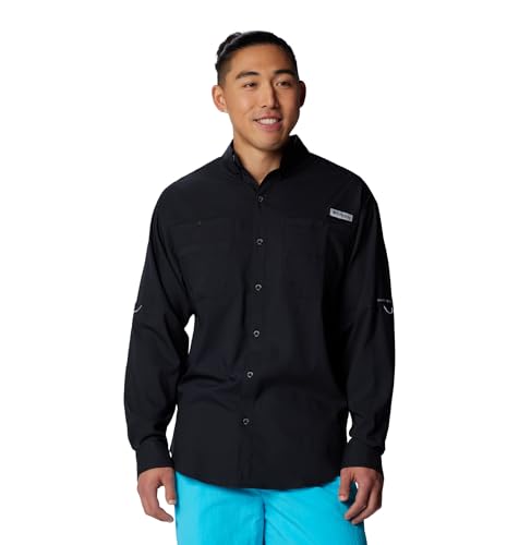 Columbia PFG Long Sleeve Tamiami II Fishing Shirt - Black