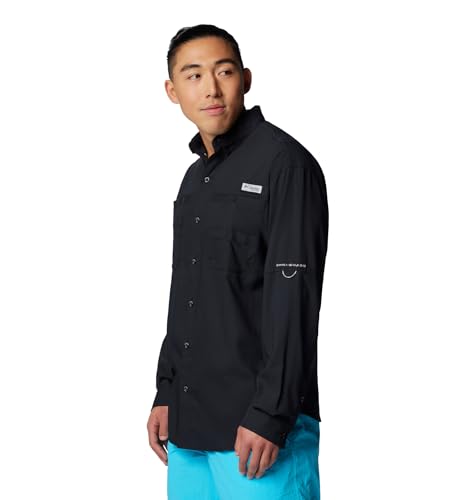 Columbia PFG Long Sleeve Tamiami II Fishing Shirt - Black - Image 4