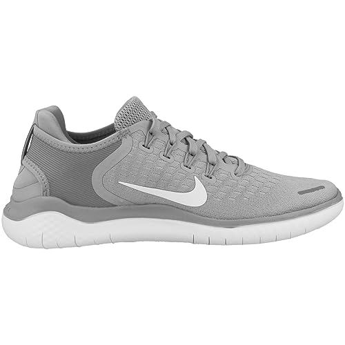 NIKE Men's Low-Top Sneakers - Wolf Grey/White/Volt, Size 10.5 - Image 3