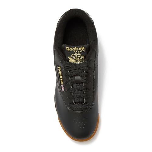 Reebok Women's Princess Wide Fashion Shoes – Black/Gum, Size 8 M US - Image 5