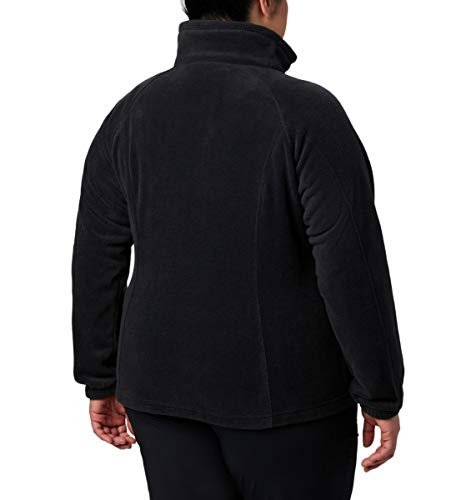 Columbia Women's Benton Springs Full Zip Fleece Jacket - Black (Medium) - Image 6