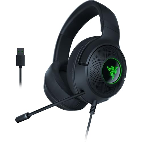 Razer Kraken V3 X Lightweight 7.1 Gaming Headset with RGB Lighting