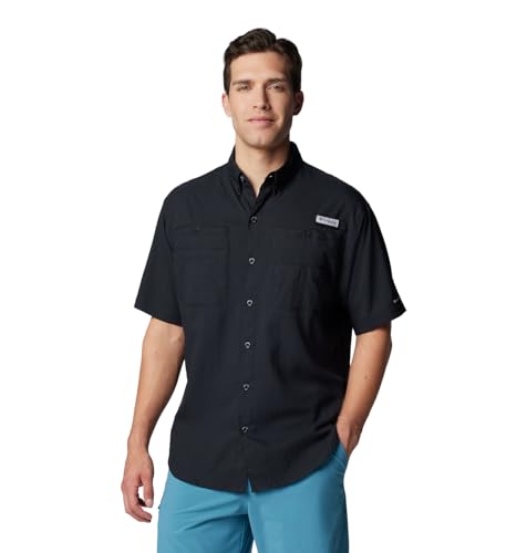 Columbia Tamiami II Short-Sleeve Shirt - Men's Black, M - Image 9