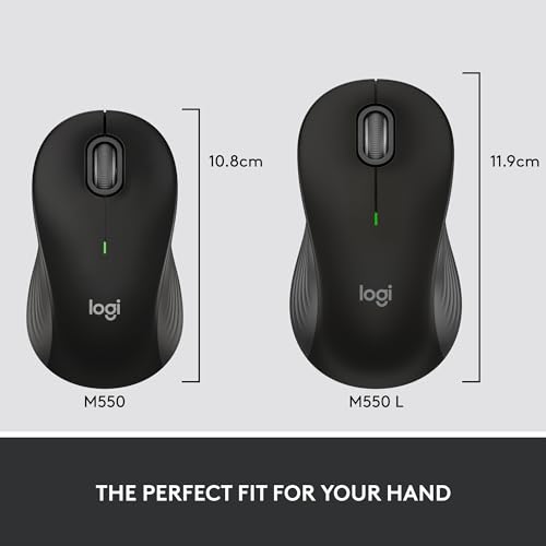 Logitech Signature M550 L Full Size Wireless Mouse for Large Hands - Image 3