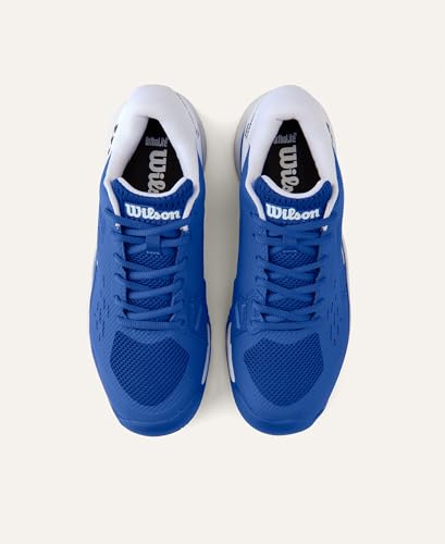 WILSON Men's Rush Pro Ace Pickler Shoe - Deja Vu Blue/White/Black, Size 9 - Image 12