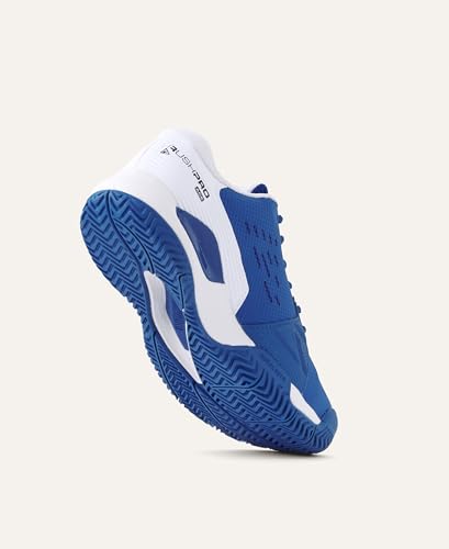 WILSON Men's Rush Pro Ace Pickler Shoe - Deja Vu Blue/White/Black, Size 9 - Image 17