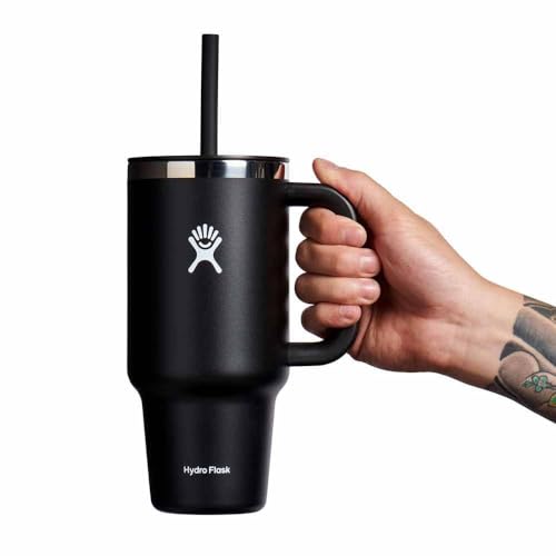 Hydro Flask 40 Oz Insulated Travel Tumbler - Black - Image 6