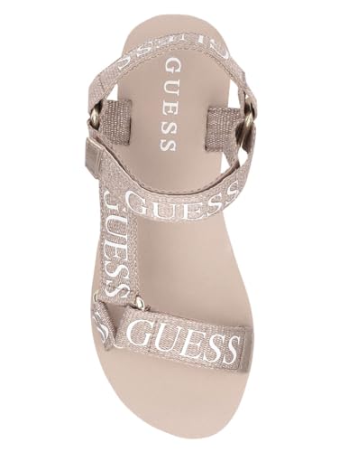 Guess Women's AVIN Wedge Sandal in Rose Gold - Image 4