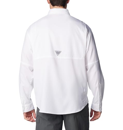 Columbia Men's PFG Tamiami Long Sleeve Fishing Shirt - White, XX-Large - Image 2