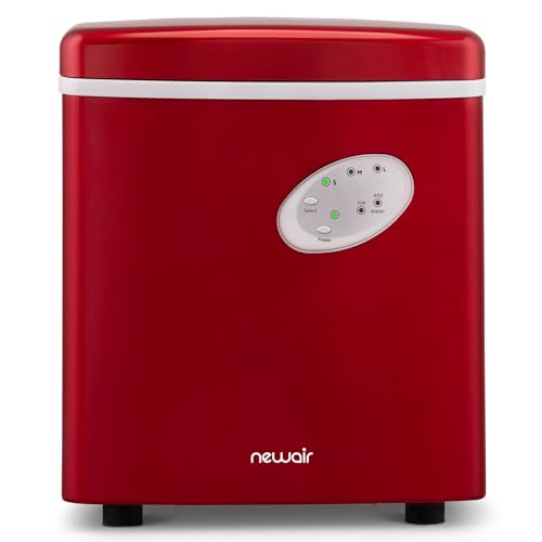 Newair Bullet Ice Machine - 28 lbs/Day Portable Ice Maker in Red - Image 17