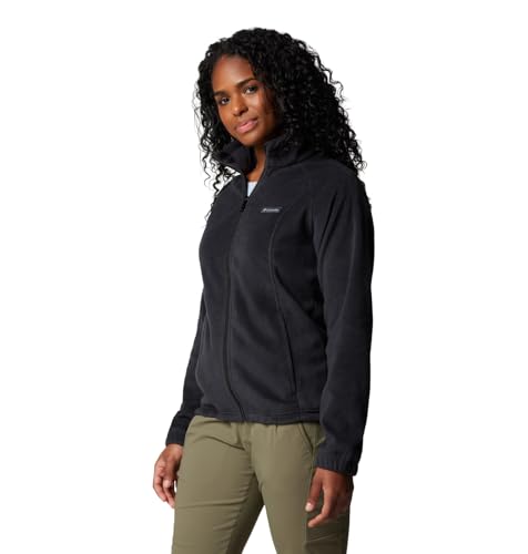 Columbia Women's Benton Springs Full Zip Fleece Jacket - Black (Medium) - Image 4