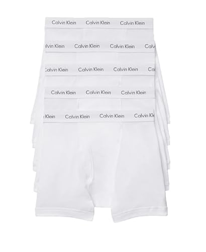 Calvin Klein Men's Cotton Classics 5-pack Boxer Briefs - Medium