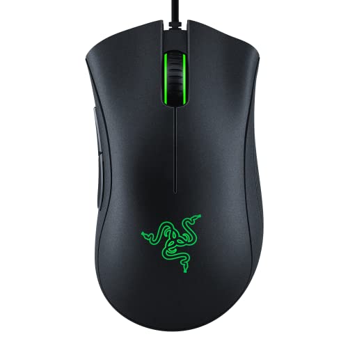 Razer DeathAdder Essential Gaming Mouse - 6400 DPI, 5 Programmable Buttons