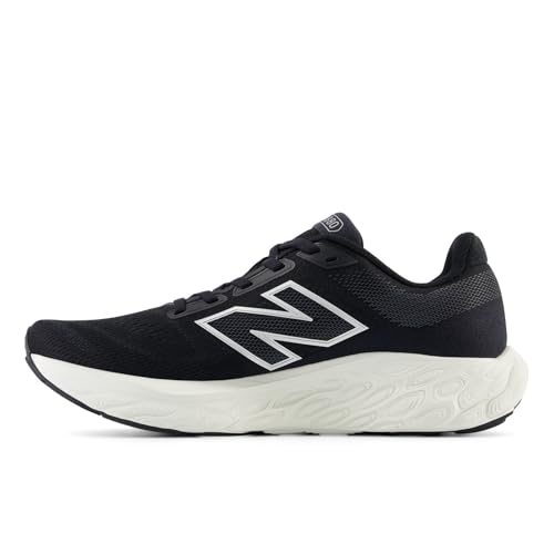 New Balance Women's W880V14 Running Shoe - Black/Sea Salt/Silver Metallic - Image 5