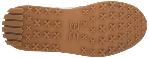 Sam Edelman Layla Retro Sneakers in Off-White & Gold - Image 4