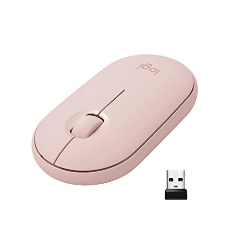 Logitech Pebble Wireless Mouse - Pink Rose
