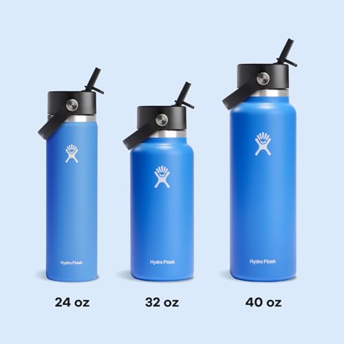 Hydro Flask 32 Oz Insulated Water Bottle - Cascade Blue - Image 7